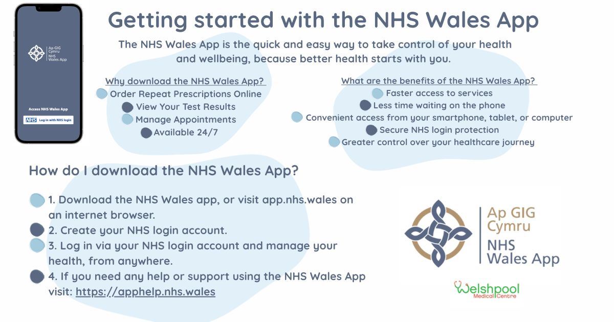 Getting Started with the NHS Wales App 
