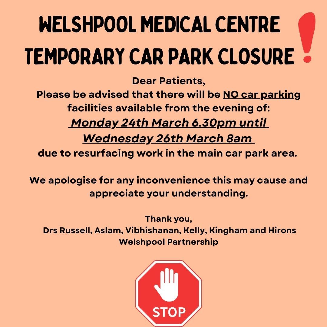 CAR PARK CLOSURE