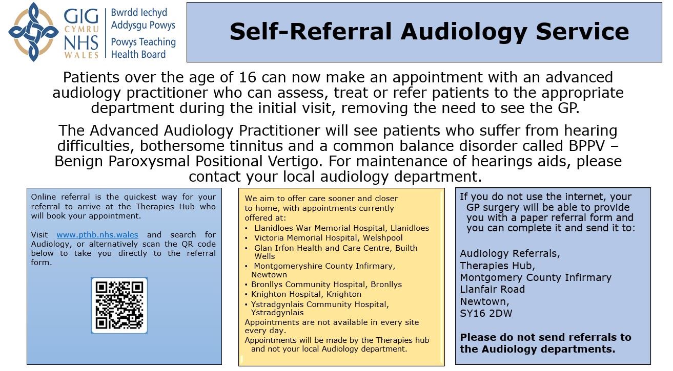 self-referral audiology