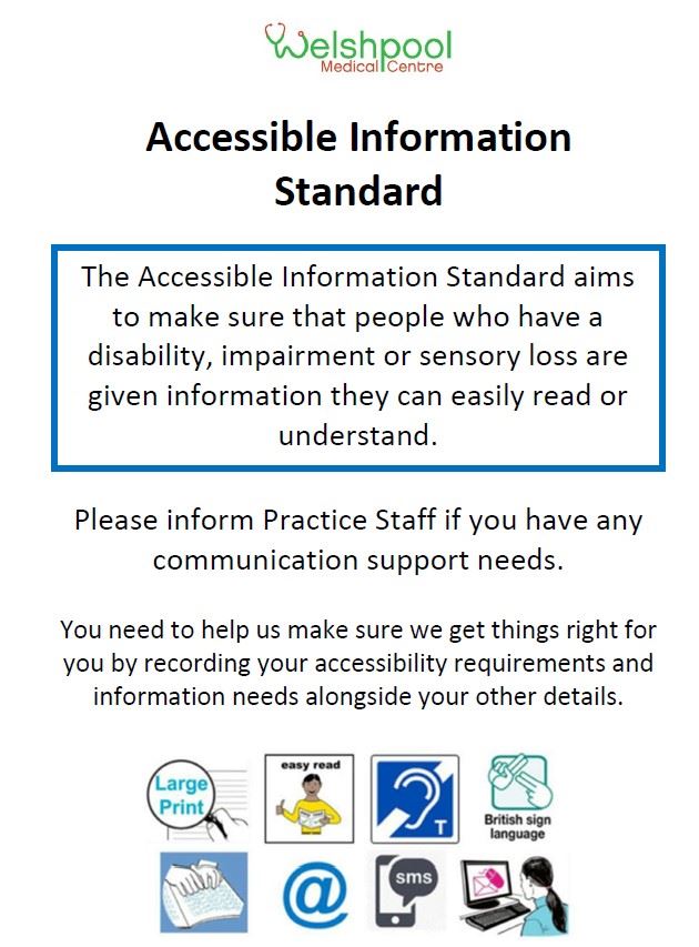 Accessible Information Standard