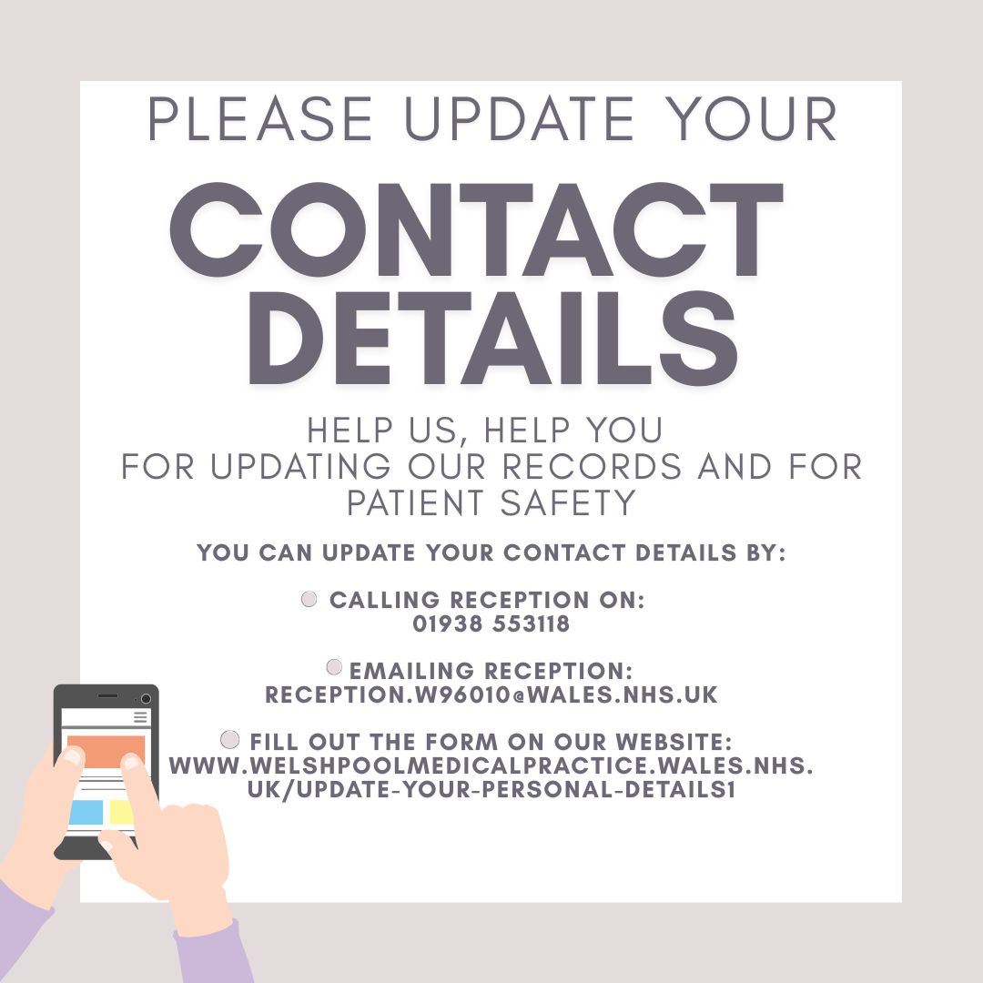 Update Your Contact Details